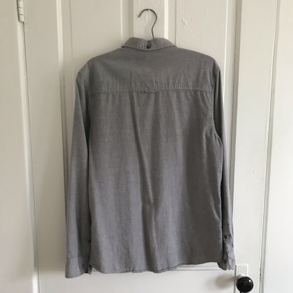 Gray Button-Down Shirt - Picture 2 of 3